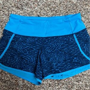 Lululemon shorts blue size 4